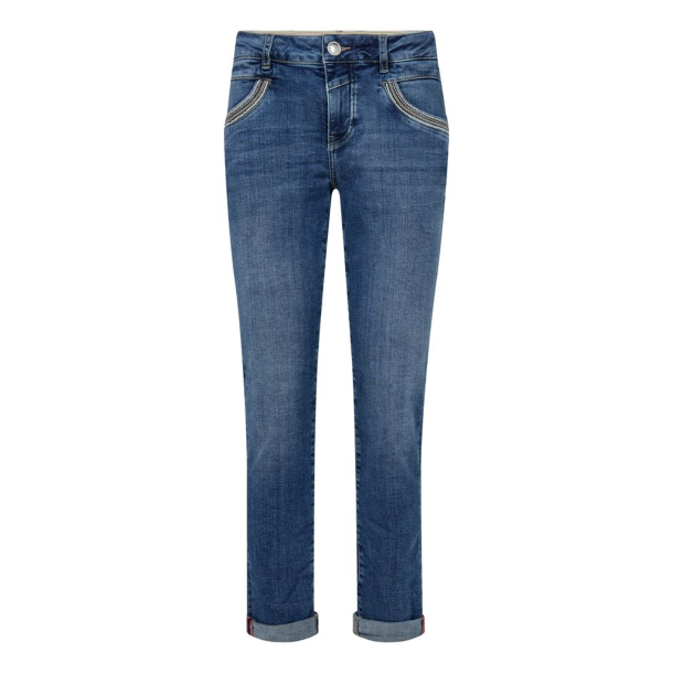 Mos Mosh Jeans - MMNaomi Grendel Jeans - Mid Blue, Regular