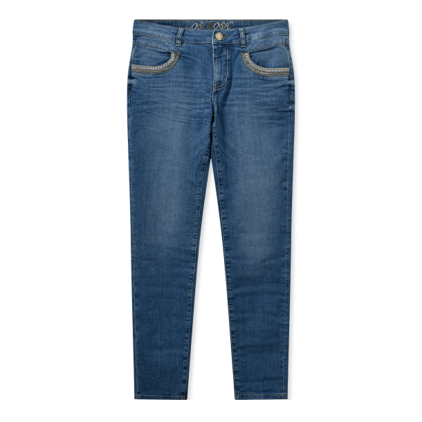 Mos Mosh Jeans - MMNaomi Diva Jeans - Blue, Regular