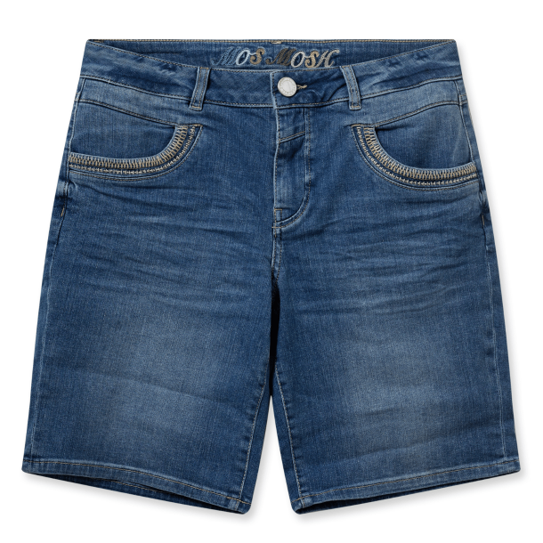 Mos Mosh Shorts - MMNaomi Diva Shorts - Blue