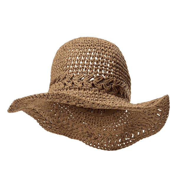 N�mph Hat - NuTanja Straw Hat - Tannin