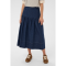 Part Two Nederdel - NelliaPW Skirt - Dark Blue Denim 