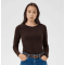 Part Two Bluse - NemajasPW T-Shirt - Mole