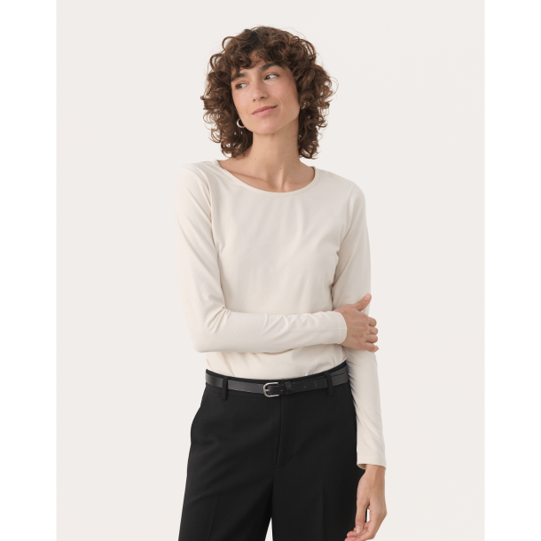 Part Two Bluse - NemajasPW T-Shirt - Whitecap Gray