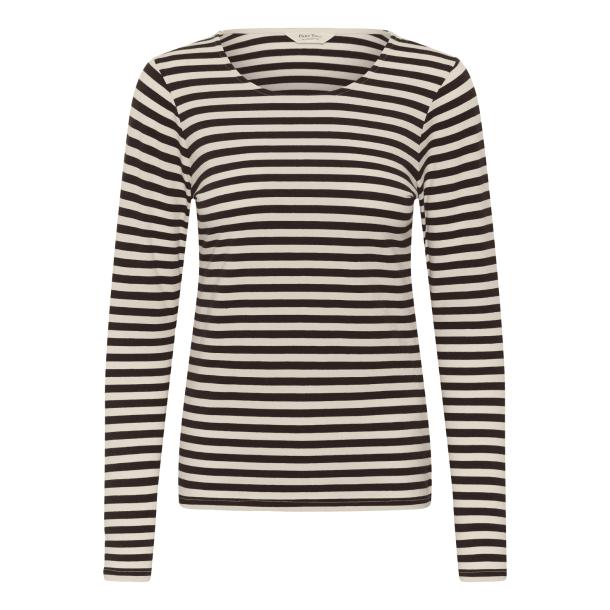 Part Two Bluse - NemajasPW T-Shirt - Mole Stripe
