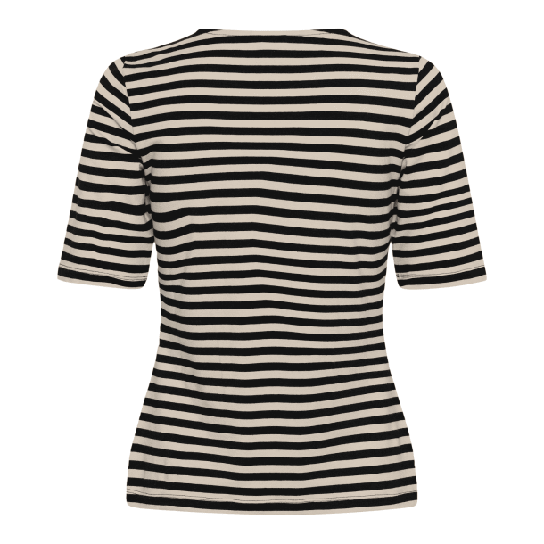 Part Two Bluse - NemiPW T-Shirt - Black Stripe