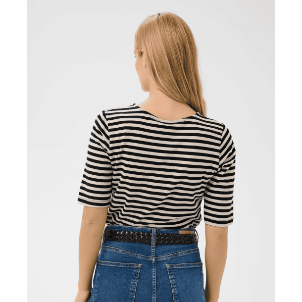 Part Two Bluse - NemiPW T-Shirt - Black Stripe
