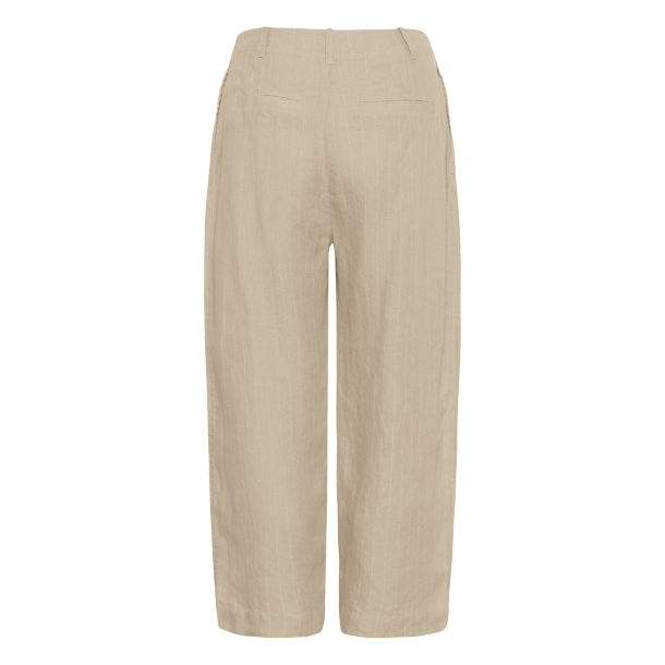 Part Two Bukser - NettasPW Pants - Neutral Pinstripe