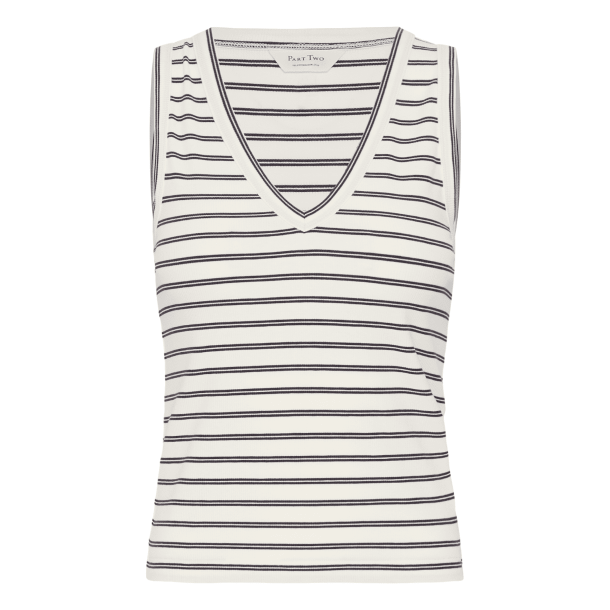 Part Two Top - NikkiaPW Top - Black Stripe
