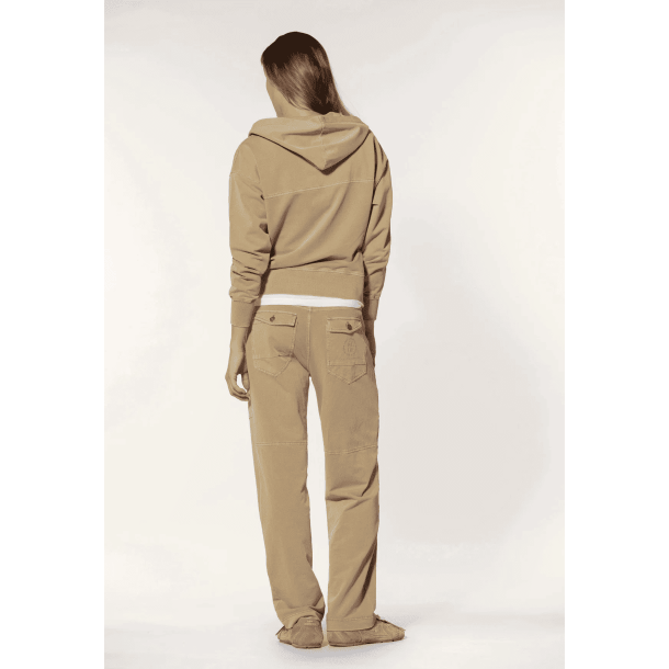 Blue Sportswear Sweatshirt - Noel Hood Jacket - Beige