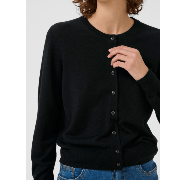 Part Two Strik - NoelaniPW Cardigan - Black