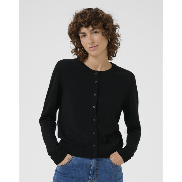 Part Two Strik - NoelaniPW Cardigan - Black