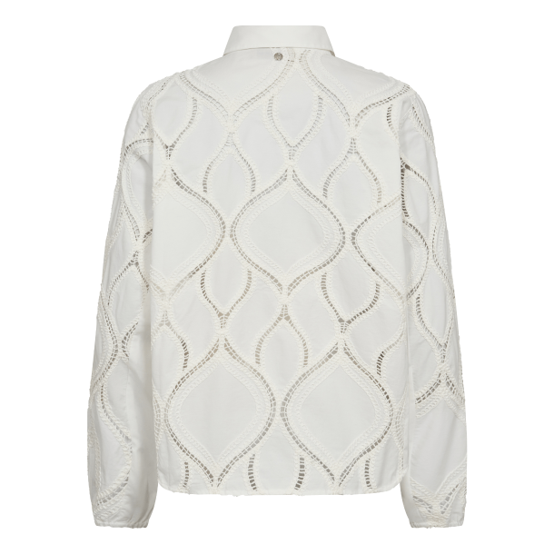 Mos Mosh Skjorte - MMNolin Caminno Shirt - Ecru