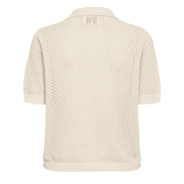N�mph Bluse - NuRory Polo - Whitecap Gray