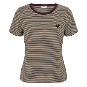 N�mph T-Shirt - NuAlexa T-Shirt - Silver Mink