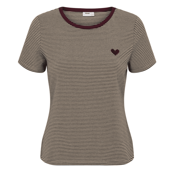 N�mph T-Shirt - NuAlexa T-Shirt - Silver Mink