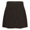 N&uuml;mph Nederdel - NuAmia Skirt - Black Coffee