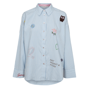 N�mph Skjorte - NuAshley Shirt - Airy Blue