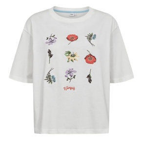 N&uuml;mph T-Shirt - NuBelisa Boxy Tee - Cloud Dancer