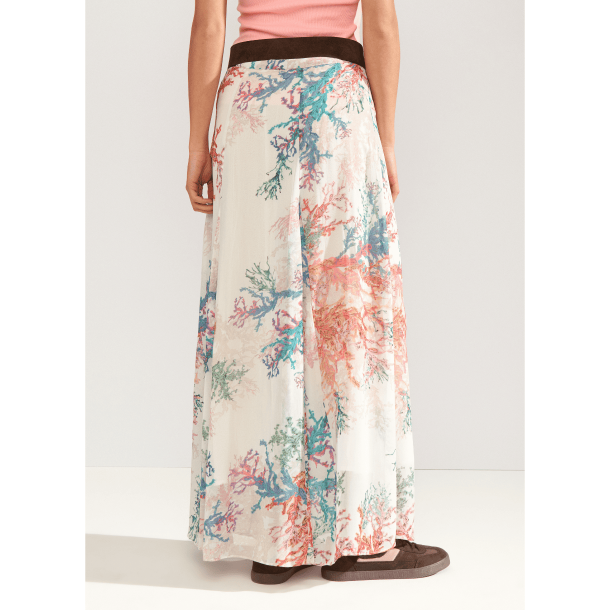 N�mph Nederdel - NuCoral Skirt - Cloud Dancer