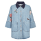 N&uuml;mph Skjorte - NuDenma Oversize Shirt - Medium Blue Denim