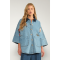 N&uuml;mph Skjorte - NuDenma Oversize Shirt - Medium Blue Denim