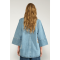 N&uuml;mph Skjorte - NuDenma Oversize Shirt - Medium Blue Denim