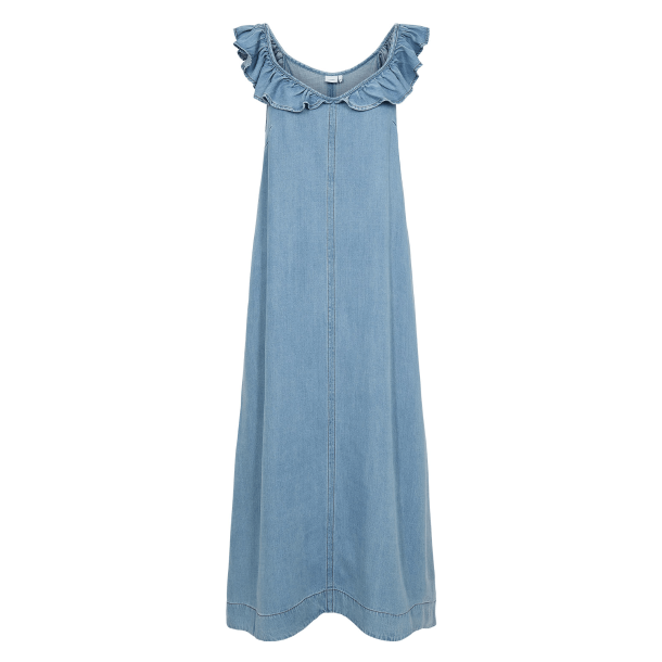 N&uuml;mph Kjole - NuElida Dress - Light Blue Denim