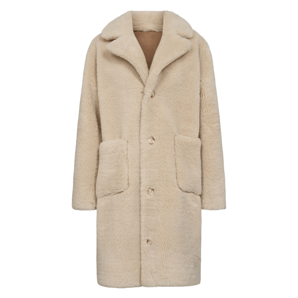 Nümph Jakke - NuElliot Reversable Coat - Cognac
