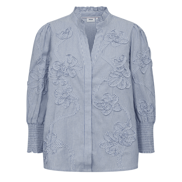 N�mph Skjorte - NuEmelia Shirt - Placid Blue