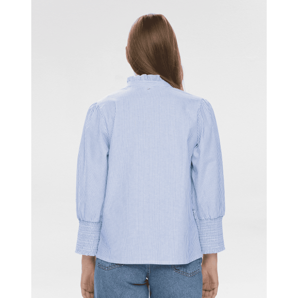 N�mph Skjorte - NuEmelia Shirt - Placid Blue