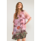 N�mph Kjole - NuForest Dress - Pink Lady