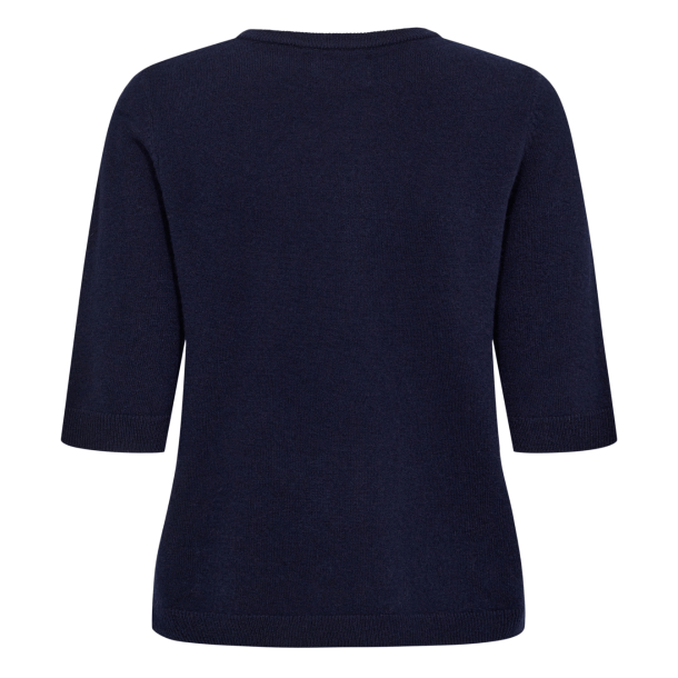 Nümph Strik - NuKally SS Pullover - Dark Sapphire