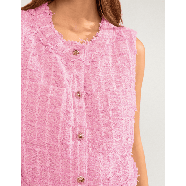 N�mph Vest - NuKamilla Vest - Prism Pink