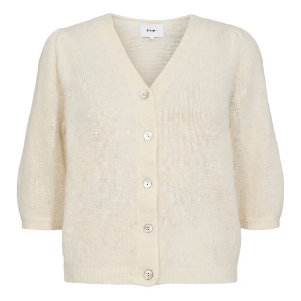 N&uuml;mph Strik - NuLana Cardigan - Cloud Dancer