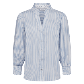N�mph Skjorte - NuLili Blouse - Floaty Blue