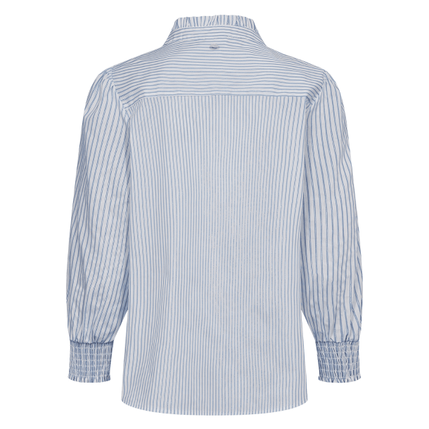N�mph Skjorte - NuLili Blouse - Floaty Blue