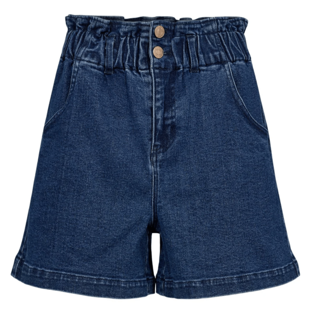 Nümph Shorts - NuLulu Denim Shorts - Medium Blue Denim