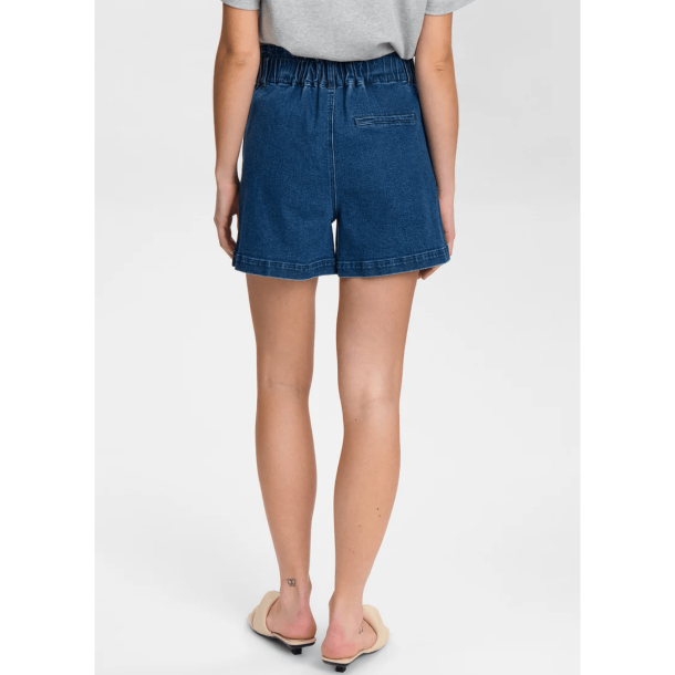 Nümph Shorts - NuLulu Denim Shorts - Medium Blue Denim