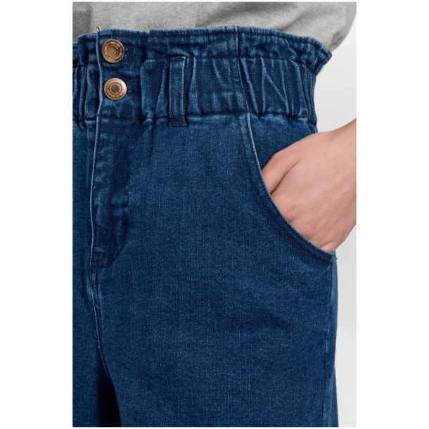 Nümph Shorts - NuLulu Denim Shorts - Medium Blue Denim