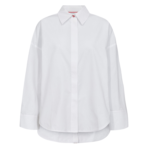 Nümph Skjorte - NuMenja Shirt - Bright White