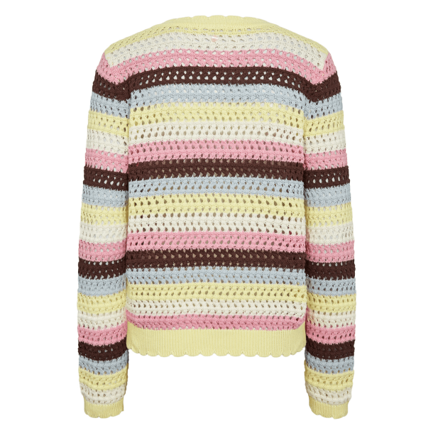 N�mph Strik - NuMolina Pullover - Popcorn