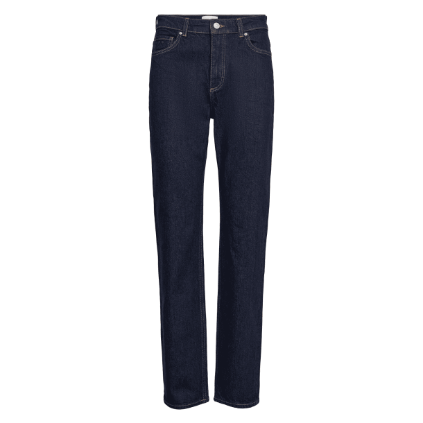 N�mph Jeans - NuOslo Straight Jeans - Dark Blue Denim