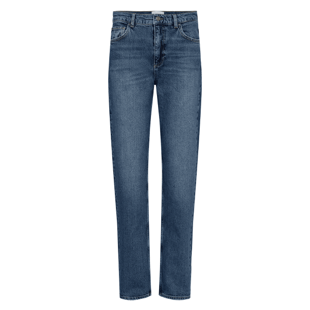 N�mph Jeans - NuOslo Straight Jeans - Medium Blue Denim