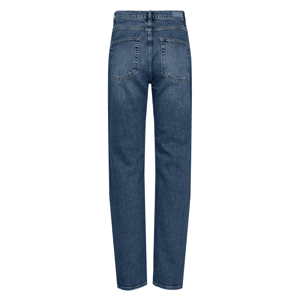 N�mph Jeans - NuOslo Straight Jeans - Medium Blue Denim