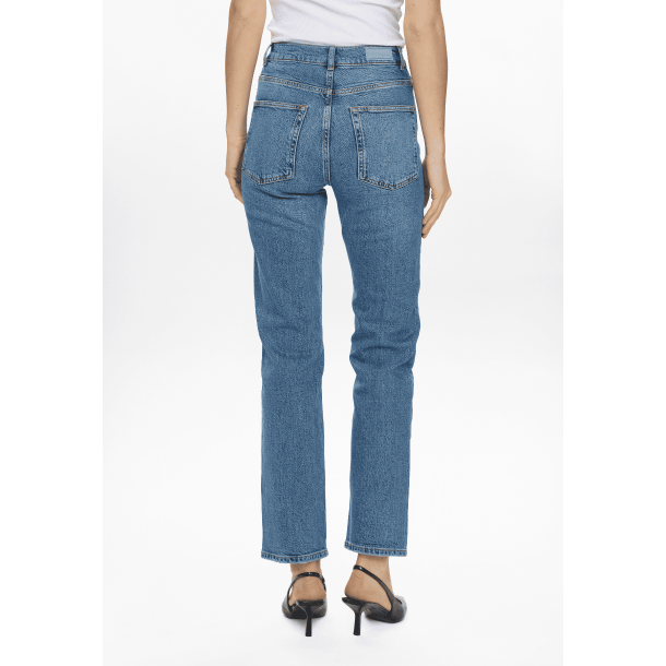 N�mph Jeans - NuOslo Straight Jeans - Medium Blue Denim
