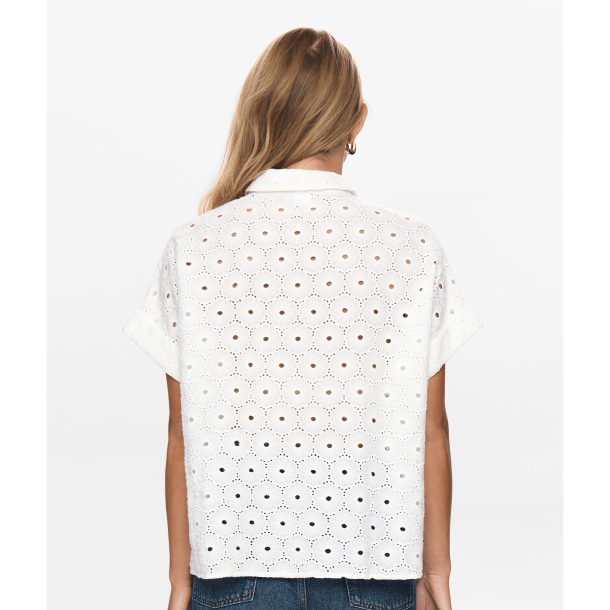 N&uuml;mph Skjorte - NuPalma Shirt - Bright White