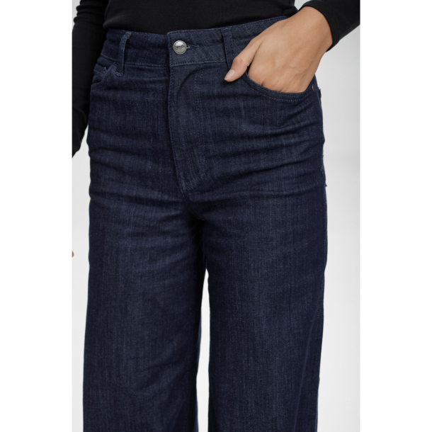 Nümph Jeans - NuParis Pant Long - Dark Denim Blue