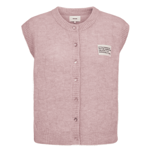 N�mph Vest - NuRiette Vest - Pink Lady