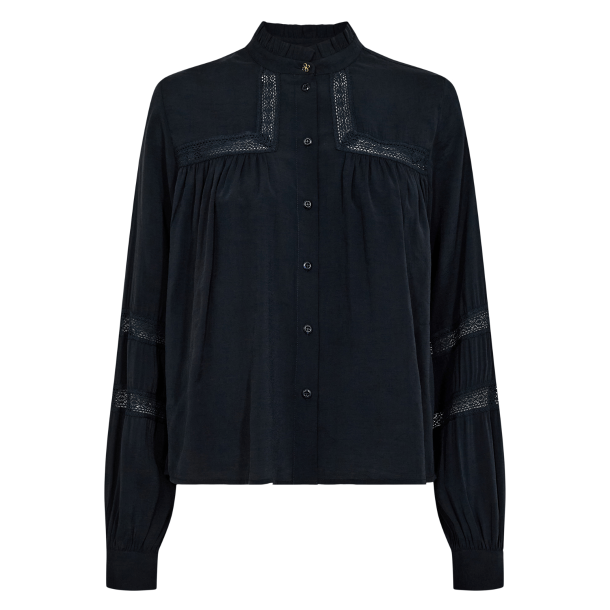 Nmph Skjorte - NuRika Shirt - Dark Sapphire