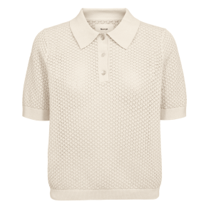 N�mph Bluse - NuRory Polo - Whitecap Gray